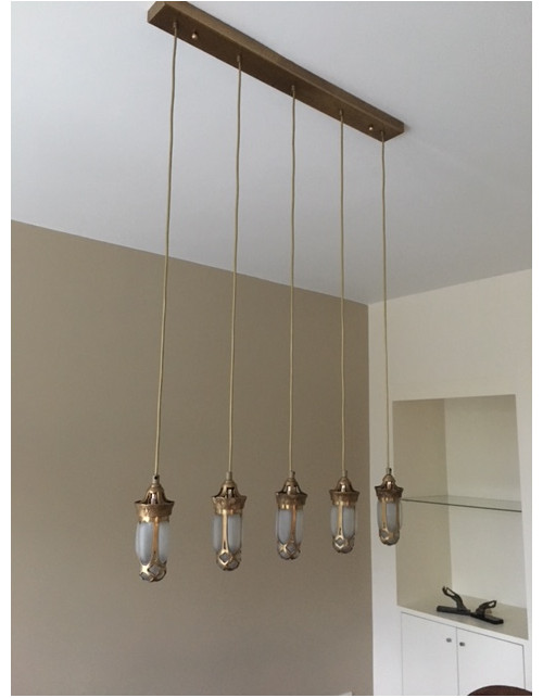 spiegel Kerstmis niezen Jugendstil S hanglamp | Watt design