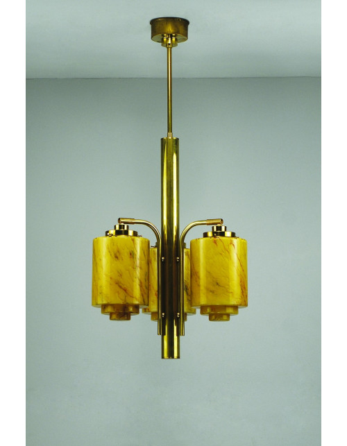 Kritiek Beschrijvend Tien jaar Kroonluchter Art Deco hanglamp | Watt design